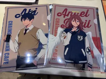 체인소 맨 카페 클리어 파일 세트