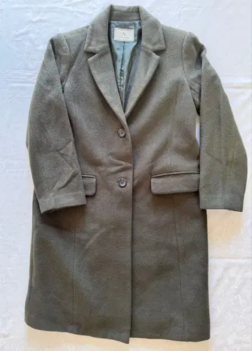 [ N. ] 체스터 코트 그린 짙은 녹색 모스그린 싱글