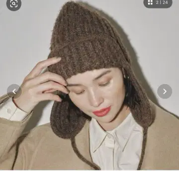 todayful 플라이트 니트 캡