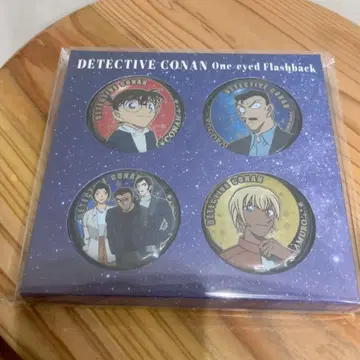 명탐정 코난 극장판  메탈 캔뱃지 세트 세븐넷 미개봉 새상품