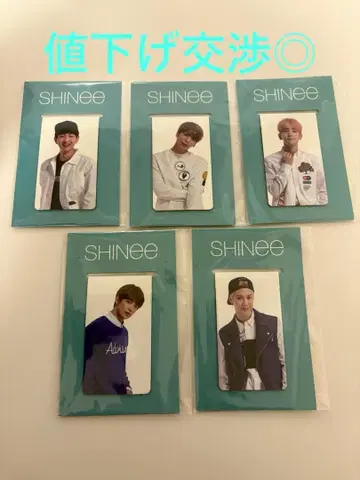 SHINee 북마커 5장 세트