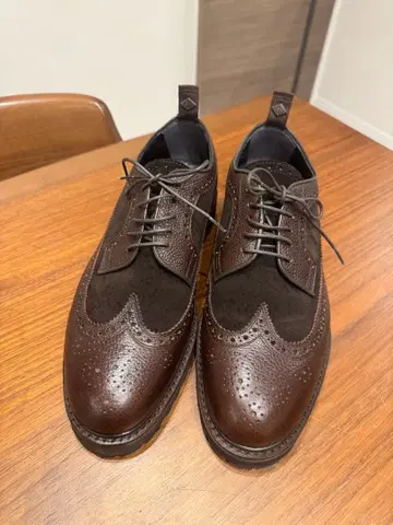 더블 WH 윙 칩 가죽 신발 미사용품