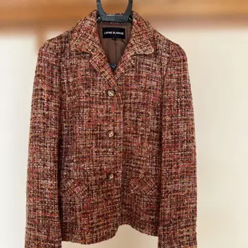 LAPINE BLANCHE 트위드 테일러드 자켓 멀티 컬러