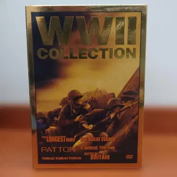 WWII COLLECTION DVD 5개 (패튼 대전차군단 제외)