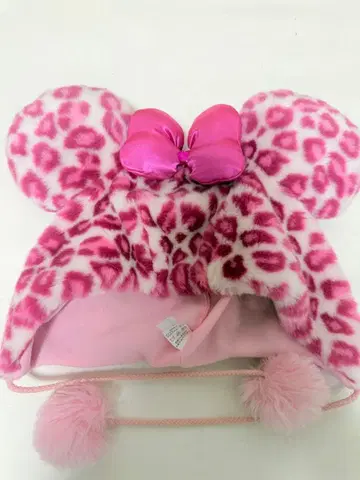 레오파드 무늬 핑크 팬키프