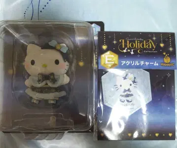 산리오 해피 복권 홀리데이 피규어 헬로키티 아크릴 참