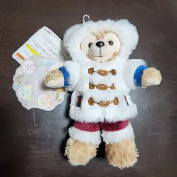 [ 미사용 새상품 ] 더피 2019 윈터 홀리데이 인형 배지