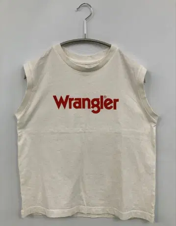 Wrangler 아이보리 반팔 T셔츠