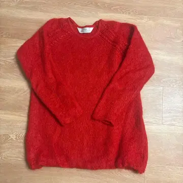 st.michael 모헤어 니트