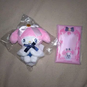 마이멜로디 봉제 인형 참 멀티 케이스 2종 세트