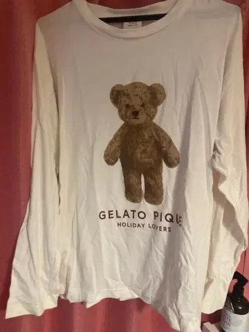 GELATO PIQUE 테디베어 룸웨어 긴팔 프리 사이즈