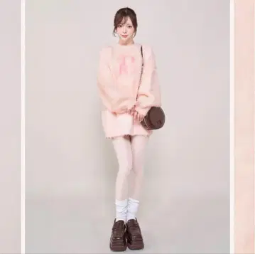 darich DR 니트 풀오버 핑크