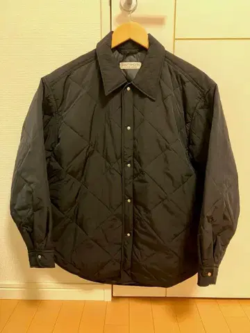 새상품급 BEAUTY&YOUTH 퀼팅 자켓 블랙