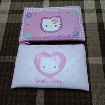 시크릿 미니 플랫 파우치 키티