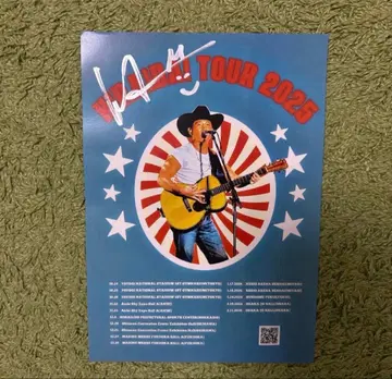 히라이 다이 HIRAIDAI TOUR 2025 사인 전단지 투어 굿즈