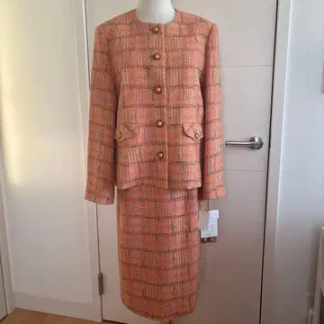 트위드 셋업 쇼와 레트로 수트