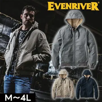 이븐리버 보아 안감 자켓 작업옷 후드티 펜꽂이 포함