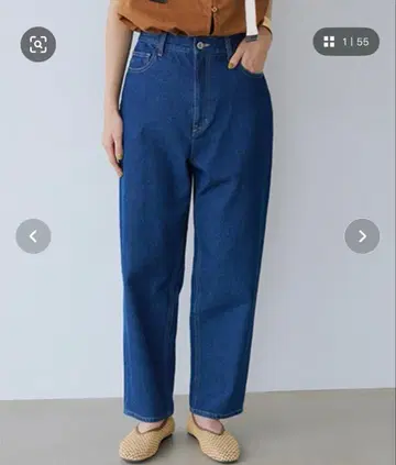 studio CLIP 테이퍼드 데님 팬츠 XL