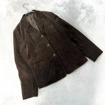 새상품급 [컴시즘] (M) 코듀로이 자켓 다크 브라운 캐주얼