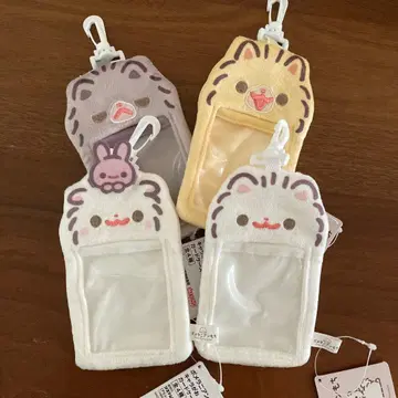 포메라니안 모찌 캐릭터 카드 케이스 4종 세트