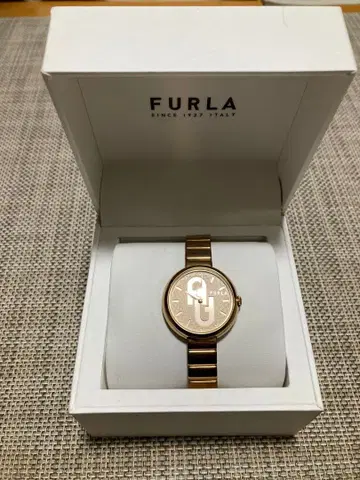 FURLA 핑크 골드 손목시계