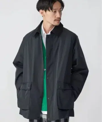 거의 새상품 완판템 쉽스 헌팅 자켓 발수 블루종 L 블랙