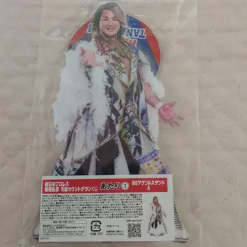 타나하시 히로시 은퇴 카운트다운 복권 당첨 1 BIG 아크릴 스탠드 A