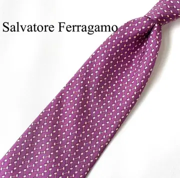 살바토레 페라가모 넥타이 실크 Ferragamo