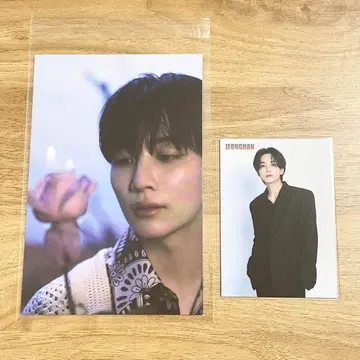 SEVENTEEN 정한 엽서 FC 갱신 트레이딩 카드