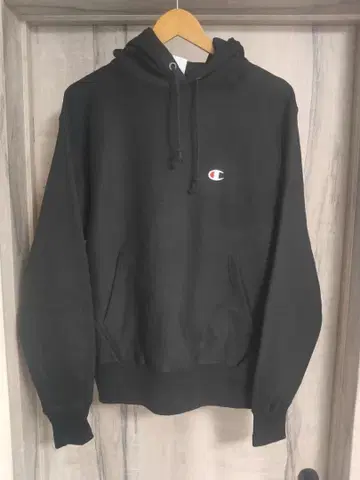 USA-M 새상품 챔피온 리버스 위브 후드티 블랙