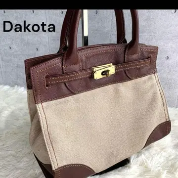 다코타 오리오 핸드 숄더 2way 캔버스 가죽