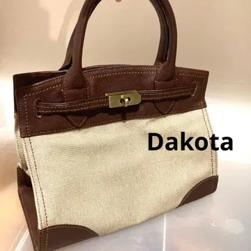 다코타 오리오 핸드 숄더 2way 캔버스 가죽