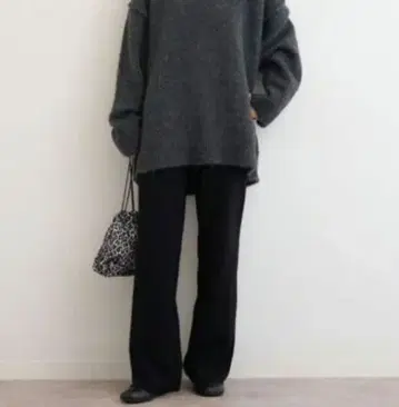 저널 스탠다드 리룸 니트 스트레이트 팬츠