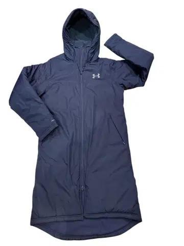 언더 아머 네이비 벤치 코트