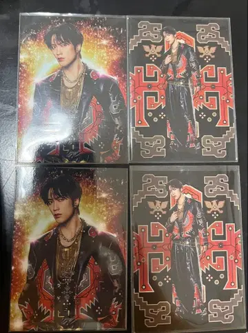 후지와라 이츠키 EXILE 포토 카드 4점 익명 배송