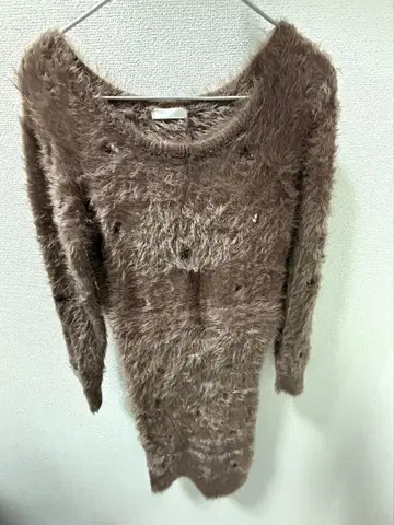 니트 롱 원피스