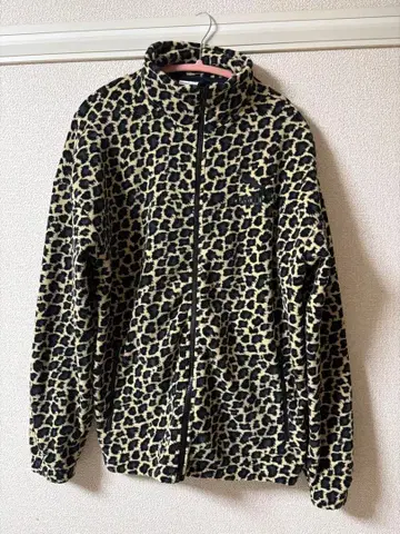 PUMA 레오파드 지퍼 플리스