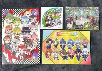 컬러풀 피치 묶음 판매 스티커 엽서 브로마이드 카라피치