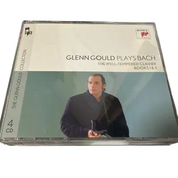 글렌 굴드/바흐 [ 평균율 클라비어 곡집 제1, 2권 ] 4장 세트