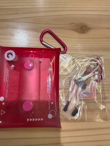 프로세카 스시로 콜라보 비비버스 멀티 파우치