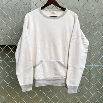 아콤 AKOM 캥거루 포켓 2톤 맨투맨 내추럴x그레이