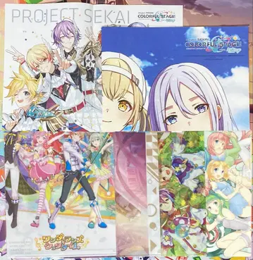 프로젝트 세카이 클리어 파일, 책받침, 포스터 모음