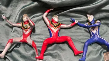 영웅 용상 울트라맨 가이아 세트