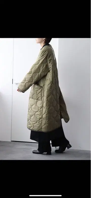 HYKE 퀼팅 코트 사이즈 1 (S)