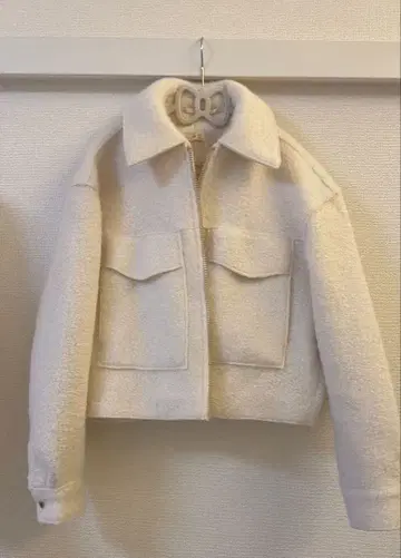 [ 새상품 ] 부클레 포켓 자켓 zara s