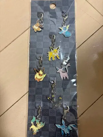 포켓몬 이브이 메탈 참 8개 세트