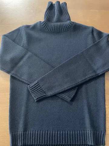 ZANONE 46 네이비 터틀넥 5G