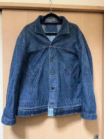 정말 귀여운 데님 자켓 스누피 패치워크