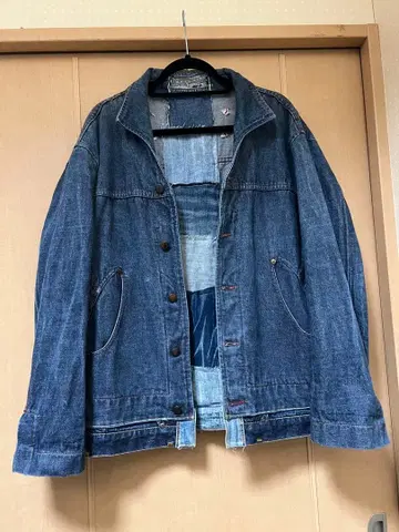 엄청 귀여운 데님 자켓 리메이크 스누피 패치워크