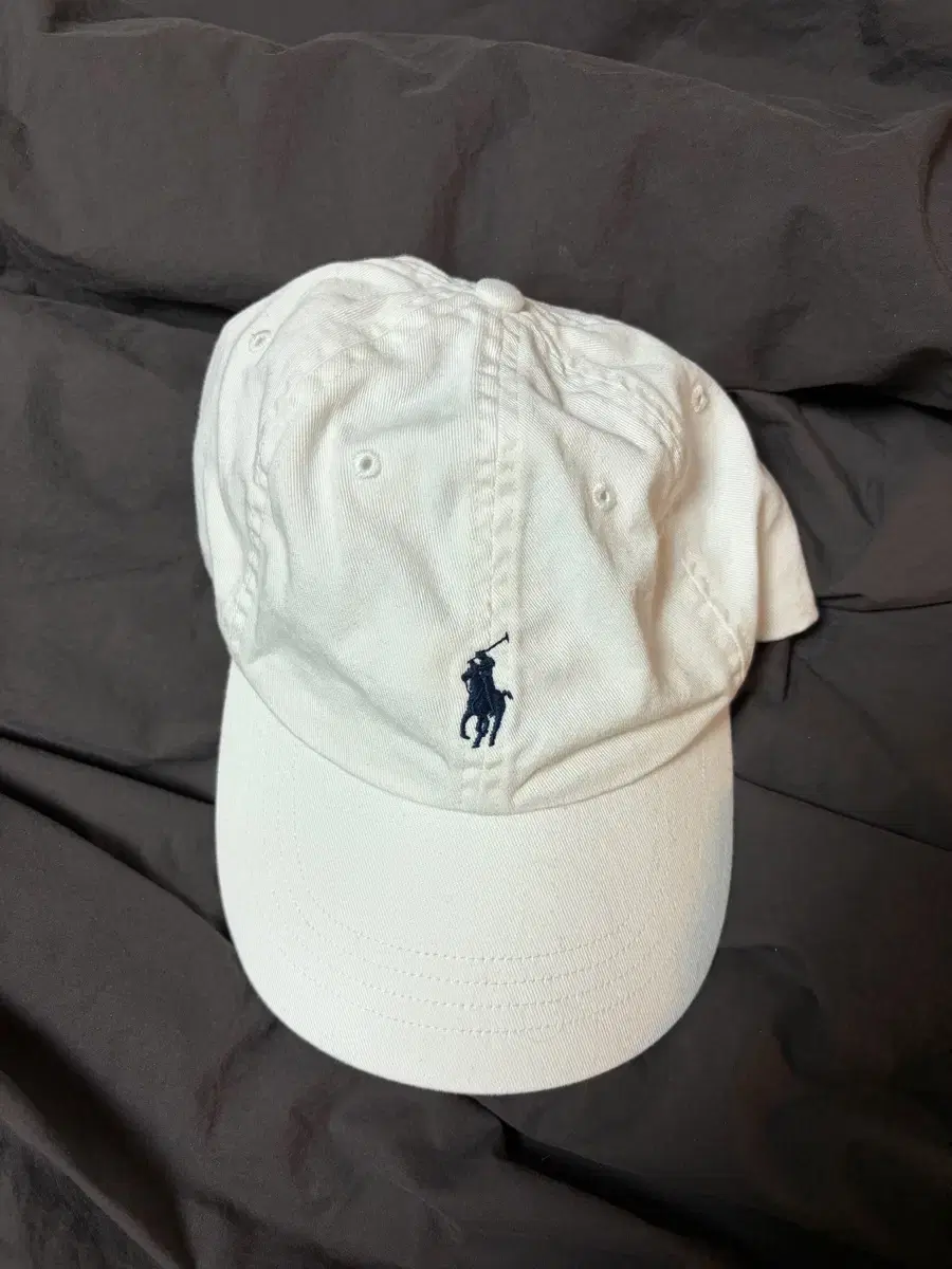 Polo Ralph Lauren White Ball Cap